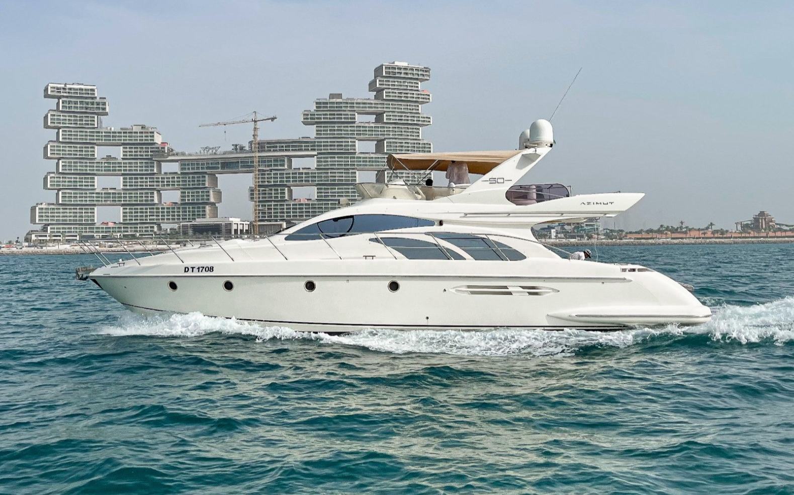 Azimut Grand Crew for charter